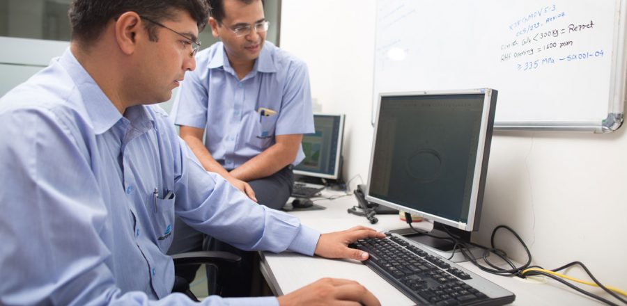 Engineers collaborating at SEForge